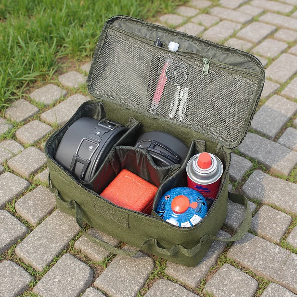 Ground Nail Tool Bag Large Capacity Portable Utensils Kit Box Heat-Insulating Waterproof Tool Storage Case for Outdoor Camping view 4