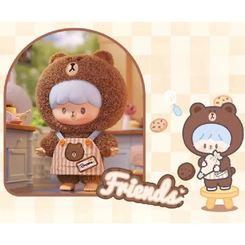 

Zzoton My Best Friends Series Blind Box Toys Kawaii Action Figure Dolls Kawaii Pendant Cartoon Decor Holiday Gift