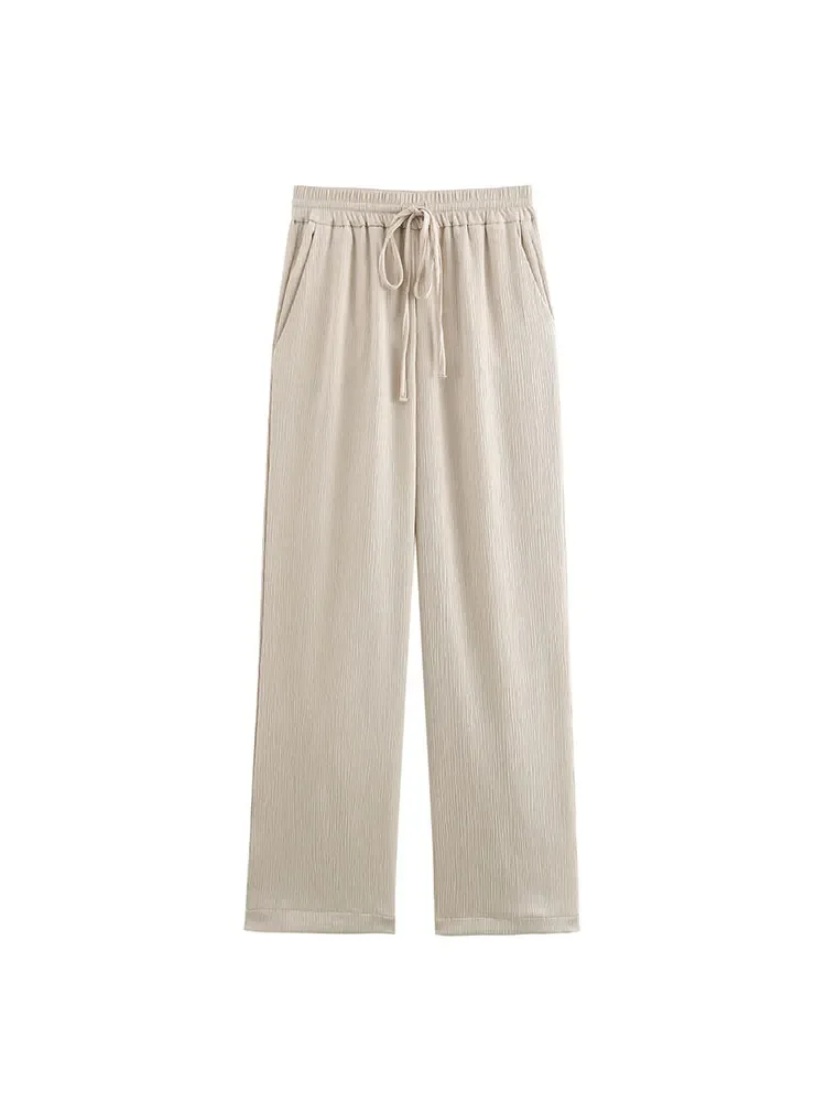 2025 outono feminino casual blazer casaco calças definir manga longa duplo breasted blazer + calças de perna larga senhora roupa de escritório