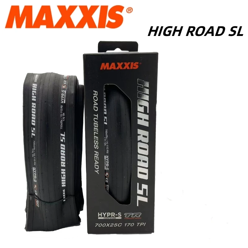 MAXXIS HIGH ROAD 28X25 700X25 28 32C SL 700X23 25 28C For Road Bike e-bike Bicycle Anti Puncture Folding Tire