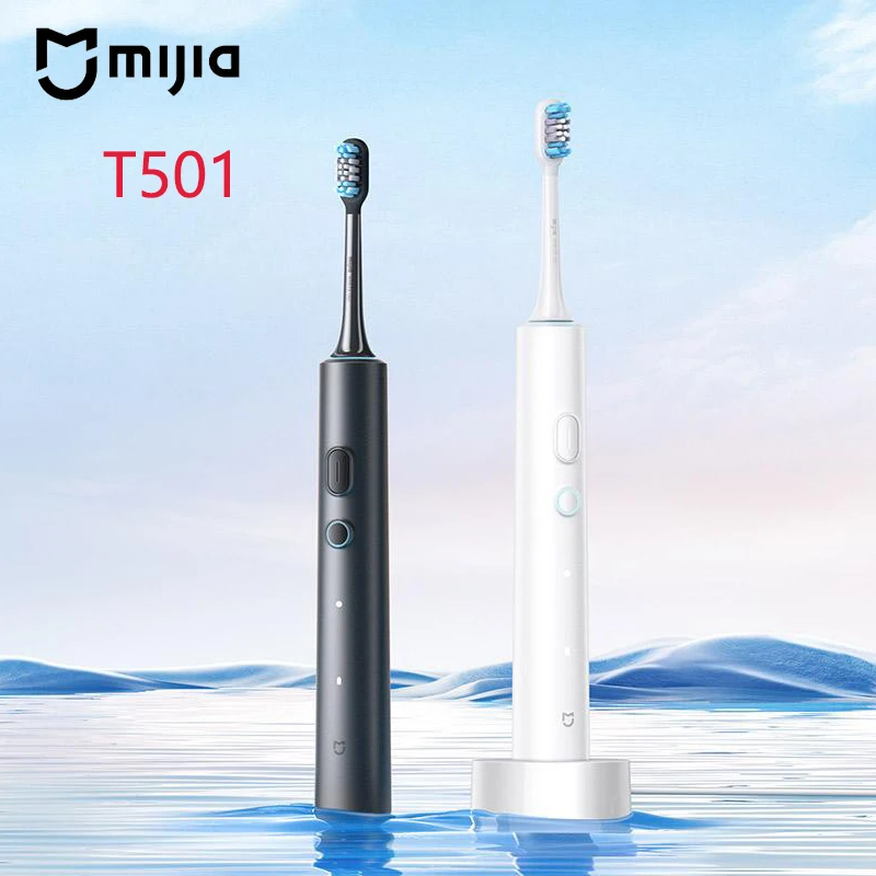 XIAOMI Bàn Chải Đánh Răng T500 MIJIA Bàn Chải Đánh Răng Điện Sóng Âm Bàn Chải Siêu Âm IPX7 Chống Thấm Không Dây Vệ Sinh Răng Miệng Sạch