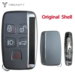 YOCASTY 5 Button OEM Car Key Case Shell For Land Rover Range Rover Sport Evoque Discovery 4 LR2 LR4 Original Replacement Cover