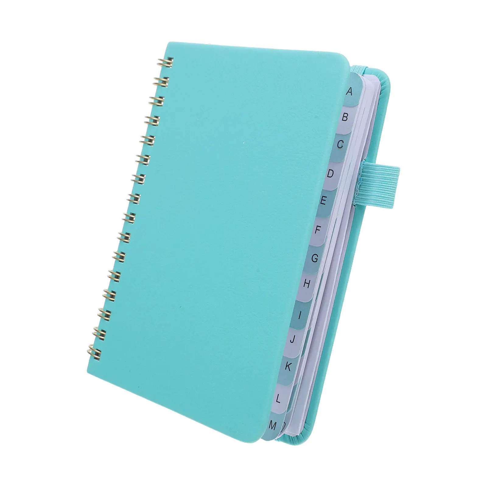 A6 Address Notebook Alphabetical Index Tabs Pocket Size 128 Pages Sky Blue Perfect for Phone Number Email Notes Recording