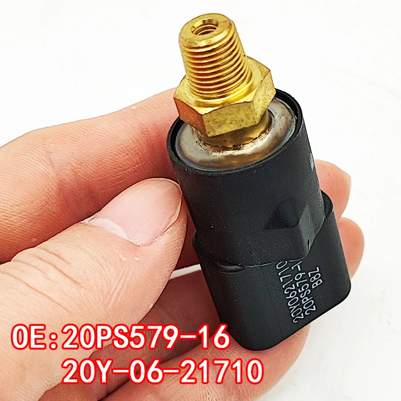 Pressure Switch Sensor for Komatsu Excavator Spare Parts PC200-6 PC220-6 Digger Accessories 20Y-06-21710 20Y0621710 20PS579-16