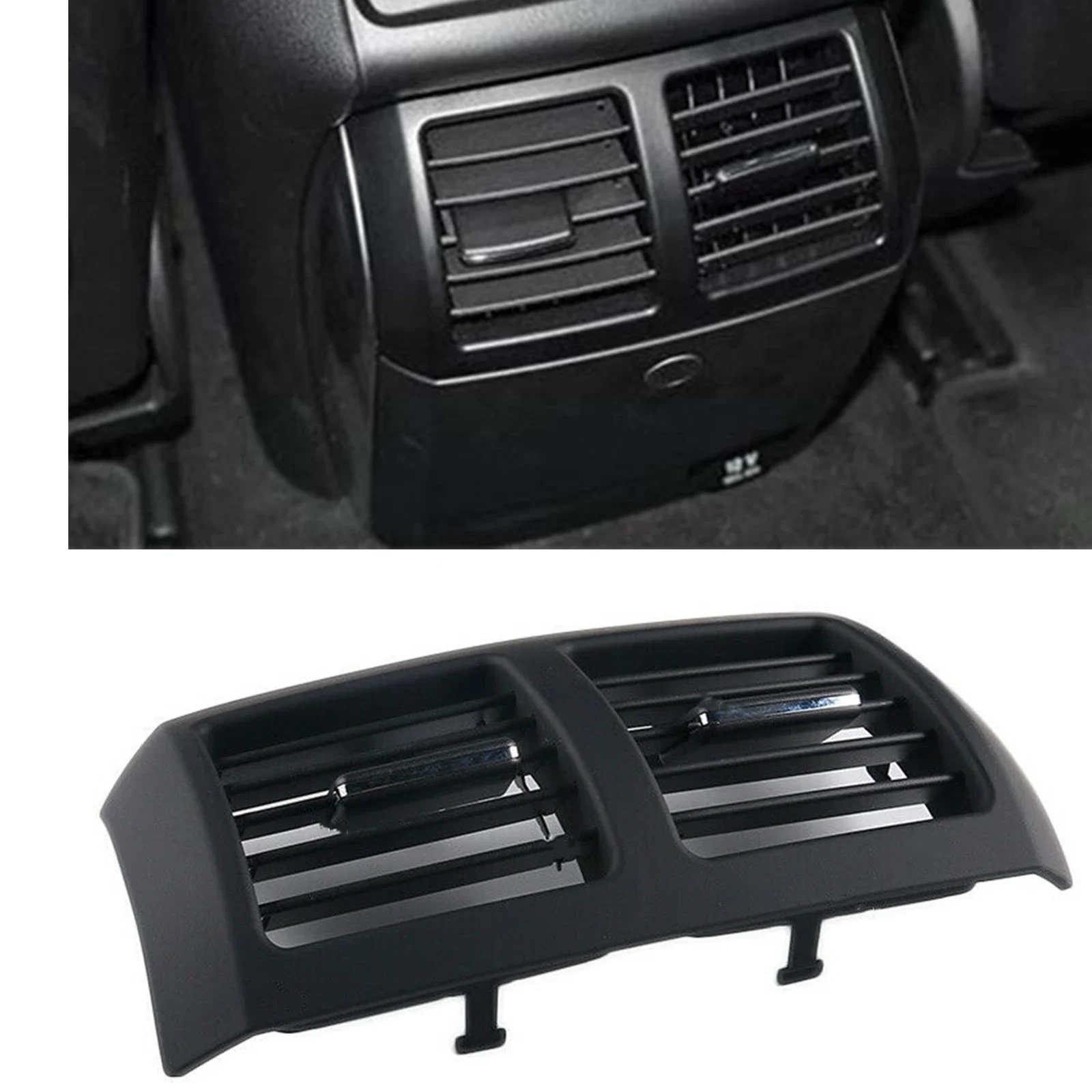 Pop For Mercedes-Benz R Class W251 R350 Rear Center Console A/C Air Outlet Vent Grille Cover Dashboard Conditioning Grill Frame