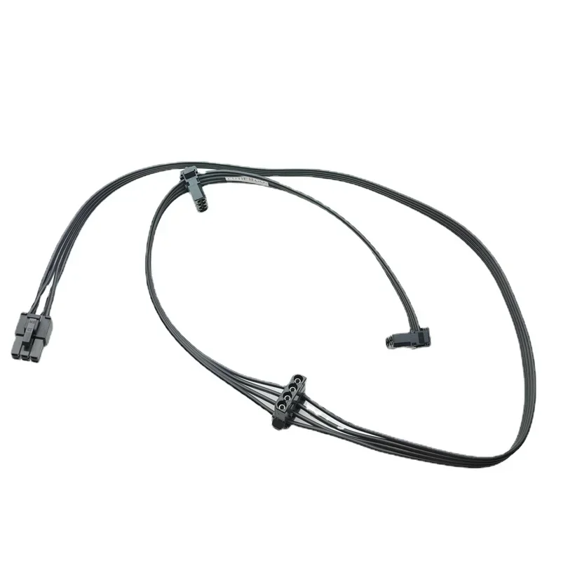 메인보드 GPU 6p to 3 대형 4Pmolex 엘보 IDE 전원 소켓 PSU 케이블, Tt Smart SE 530W 630W 730W 모듈 18AWG