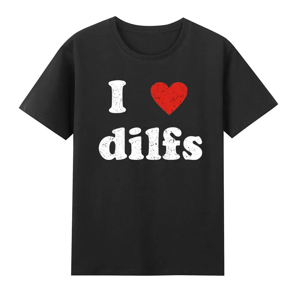 

I Love DILFS Red Heart T-Shirt