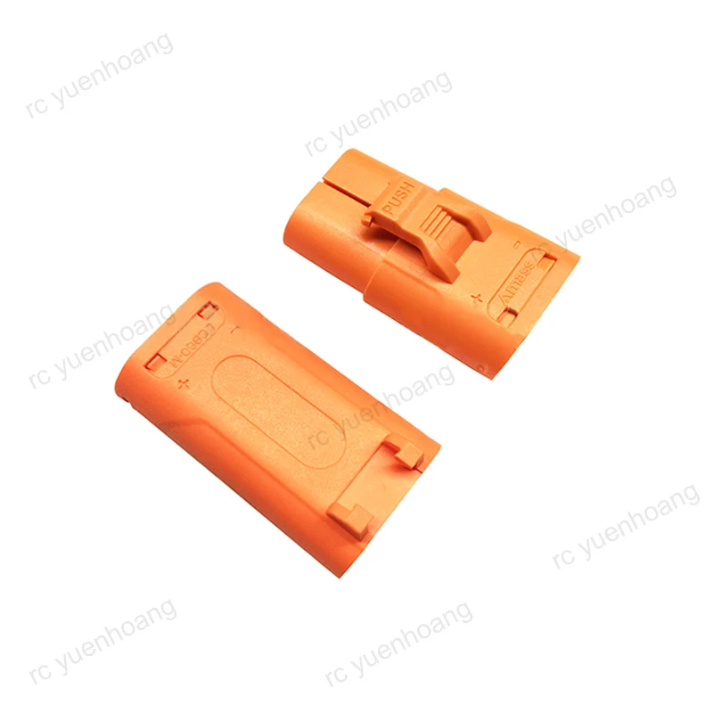 2 Stuks Rc Uav/Intelligente Robot Vergaren LCB60 Dc Dubbele Pin Plug Man Vrouw Koper Verzilverde Connector diy Aansluiting Adapter