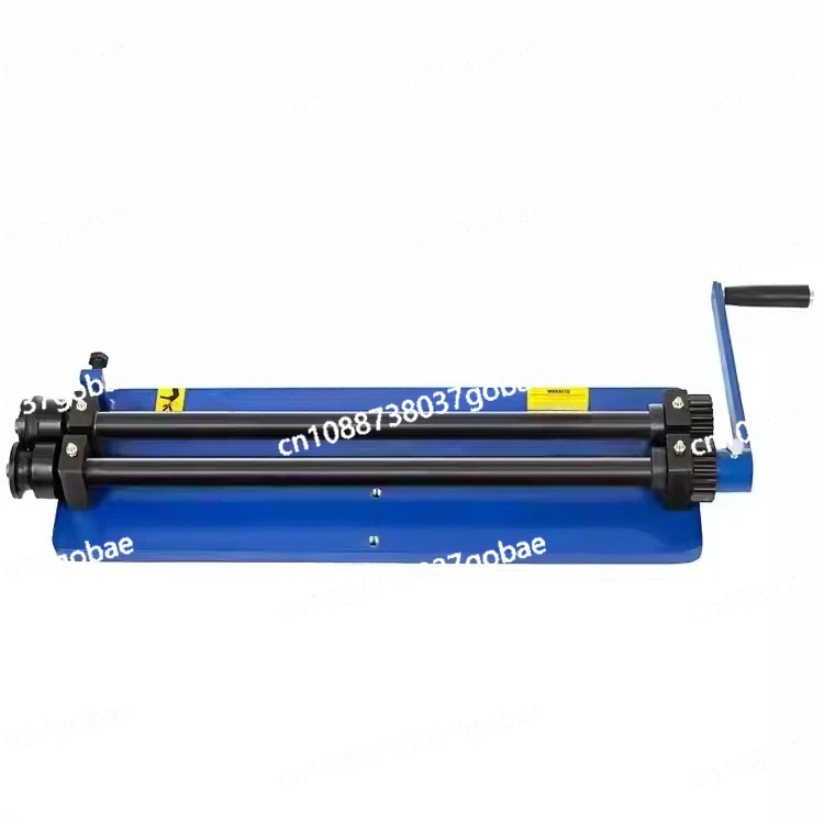Roller Bending Machine 18 Inch  Sheet Metal Bead Roller with 6 Sets Dies for Producing Strengthening Ribs Throat Depth 45.72 Cm
