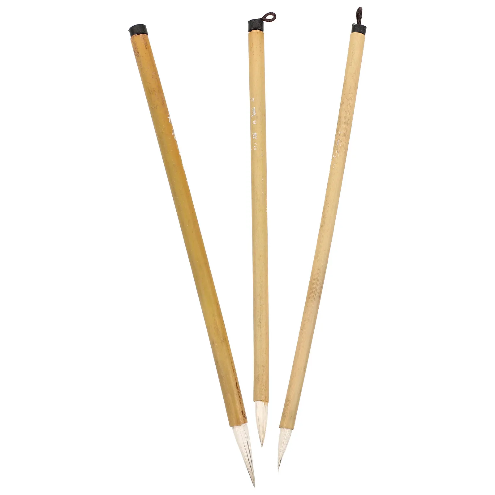

3pcs Ceramic Coloring Brushes Fine Detailing Underglaze Delineating Reusable Watercolor Painting Pens Ergonomic Wooden