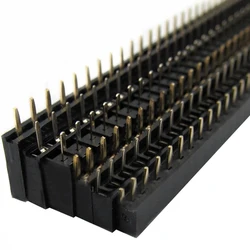 5PCS 2.54mm Pitch Single Row Female 1x40P Socket Board Pin Header Connector Plastic Height 3.5mm 5.0mm 5.7mm 6.8mm 7.1mm 8.5mm