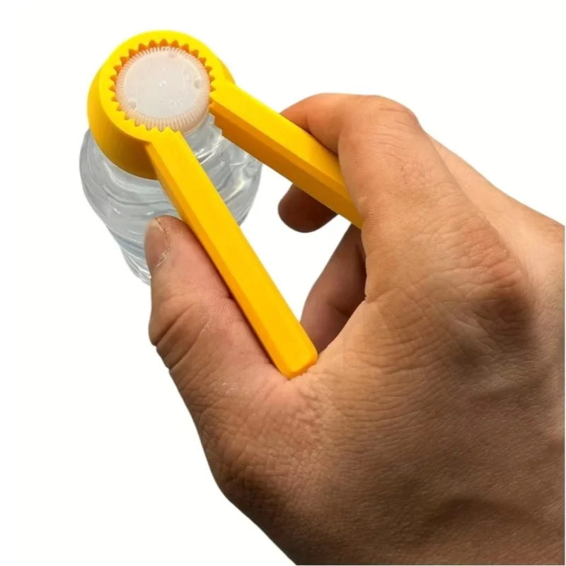1pc Rotary bottle opener barrier-free beverage cola bottle handle style labor-saving lid opener Twist Lid Opener/Jar Gripper