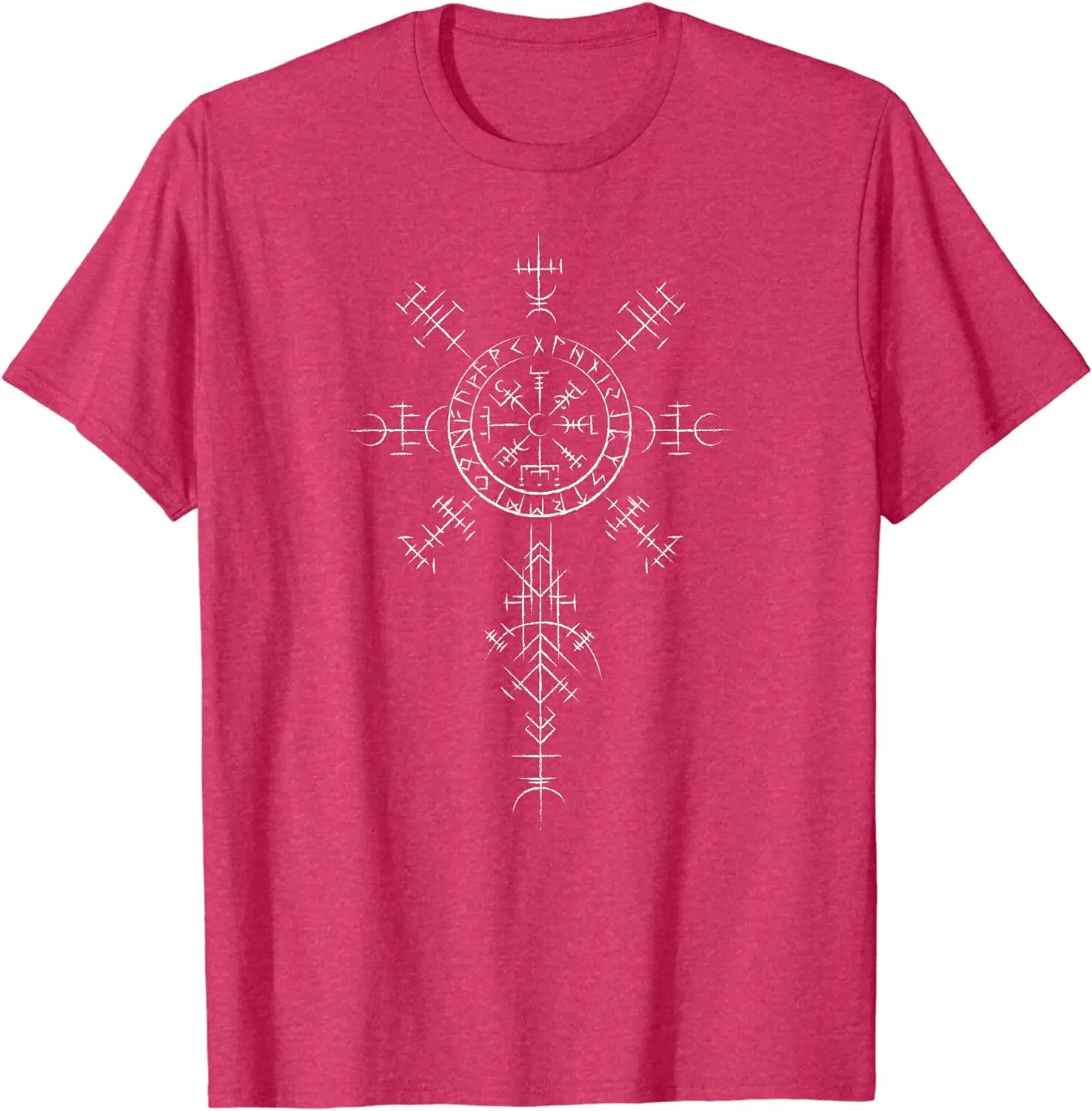 Retro  Symbol Compass Vegvisir Nordic Rune  T-Shirt