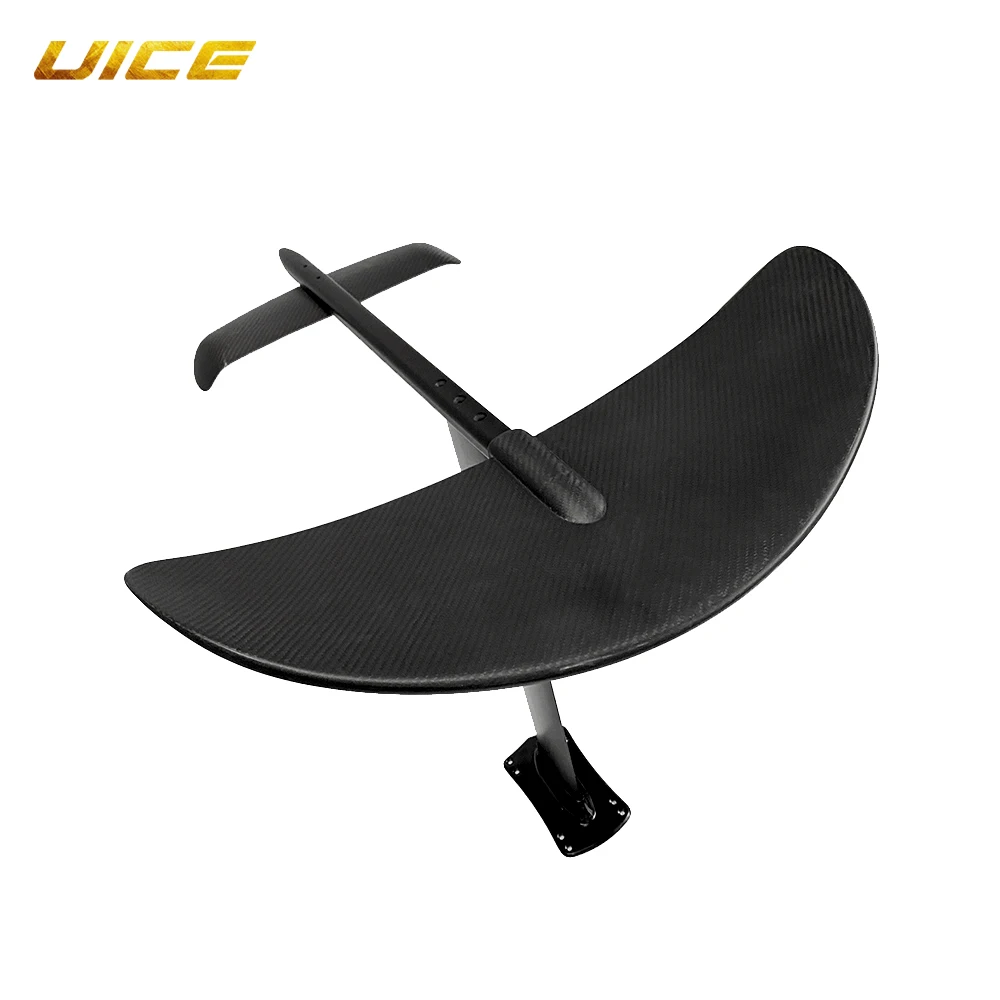 

Hydrofoil Wing Foil Hydrofoil 3K Carbon Wings Aluminum Fuselage Mast Plate For SUP Surfboard Wakeboard Surf Foil