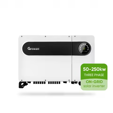 Factory 100-125KW Grid Tie Solar Inverter CE Certified Built-In WIFI GPRS Remote Monitoring And O&amp;M