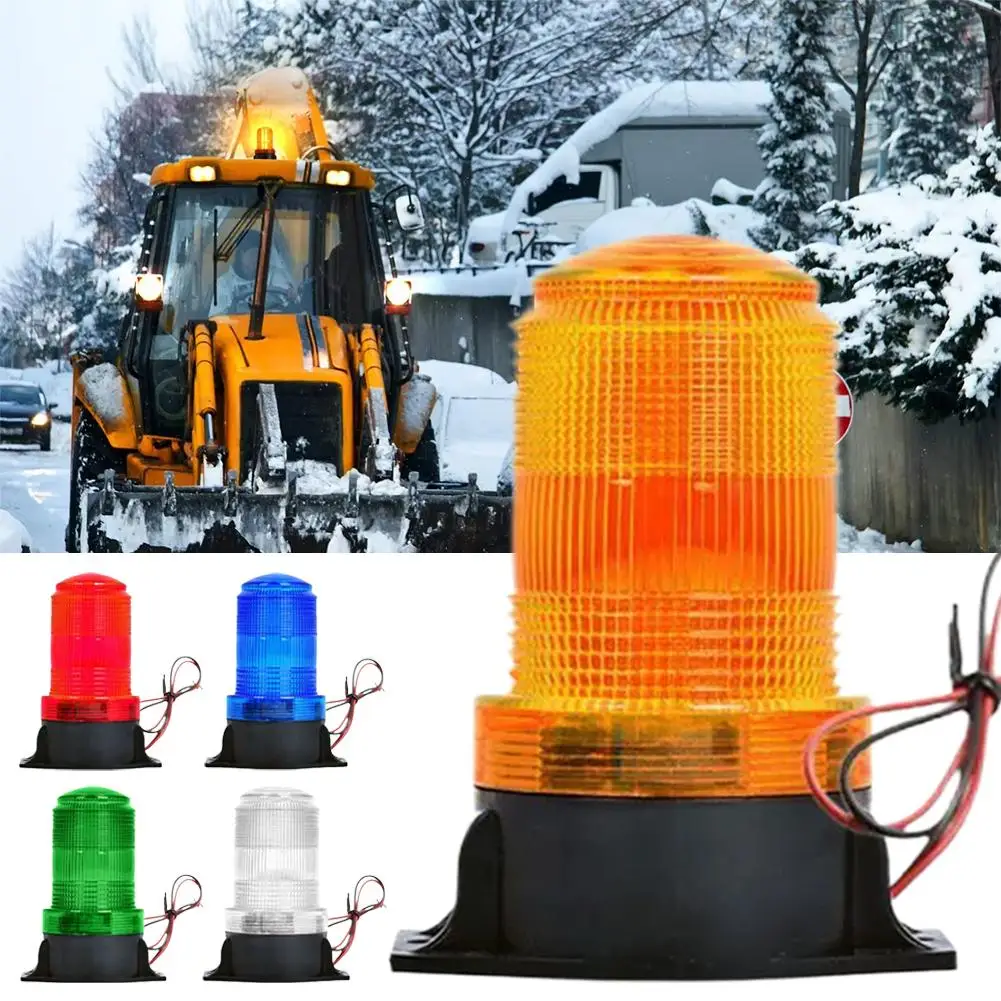 LED Strobe Light Car Warning Flash Safety Strobe Light Beacon for Forklift Truck School Bus Forklift Tractor Vehicle