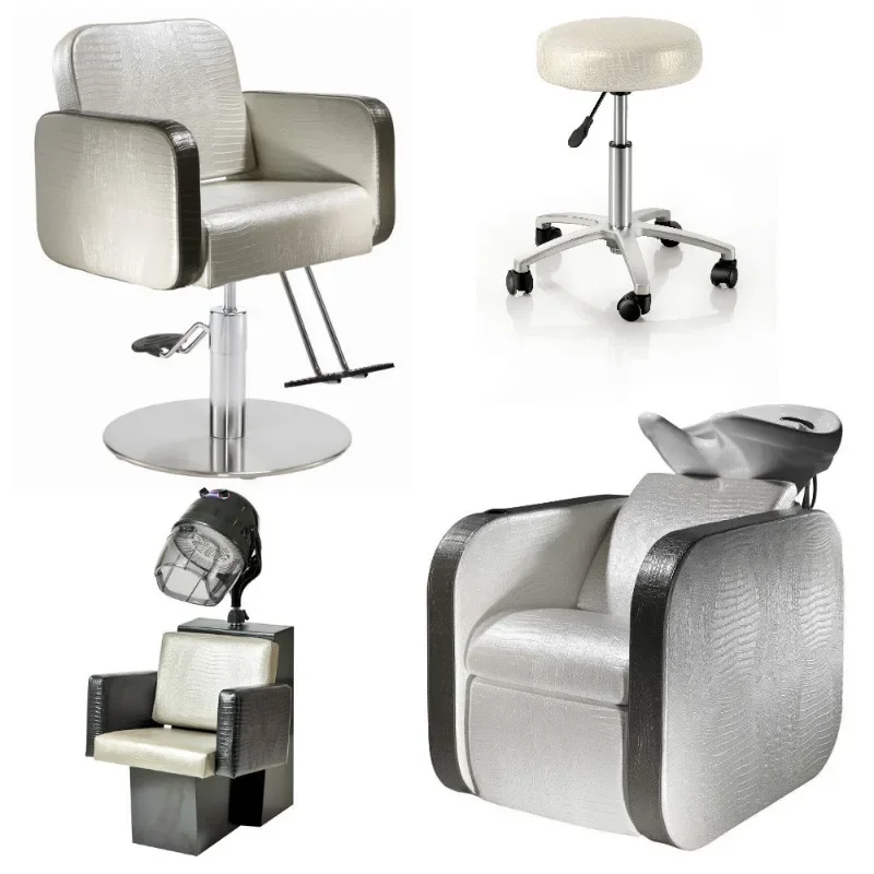 High-end hair salon drying chair, large work stool shampoo chair, shampoo bed, a full set of WWI-style purchase of beauty salon