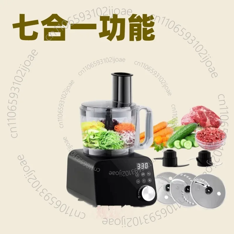 Electric Dicing Machine Multifunctional Vegetable Cutter Meat Grinder Slicing French Fries Grinding Meat Grinding Function