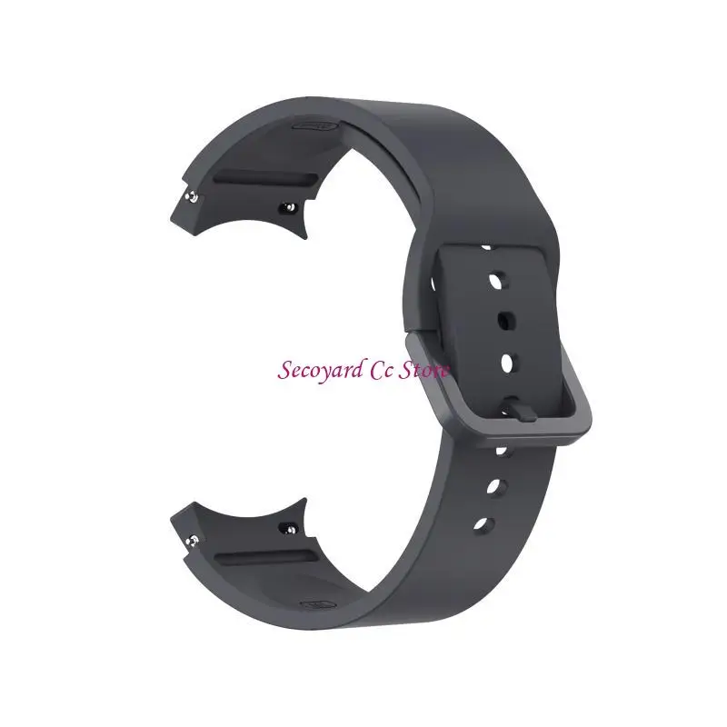 N3UC 20mm Width Silicone Strap Belt Replacement for watch 4 40mm/44mm & Watch 3 41mm