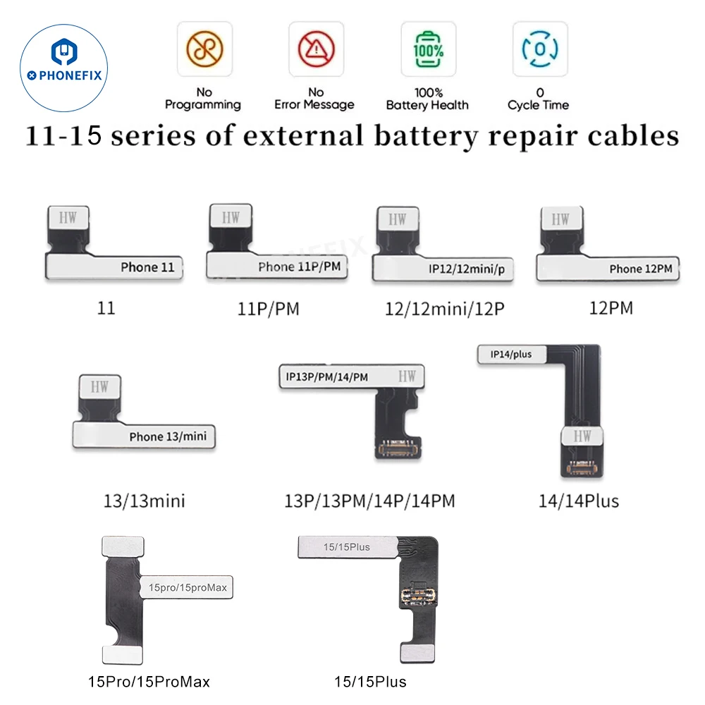 i2C KC02S Battery Life Pop-up Tester For iPhone 11 -15 PRO MAX One Click Activation Batch Modification Mode Solve Pop-up Issues