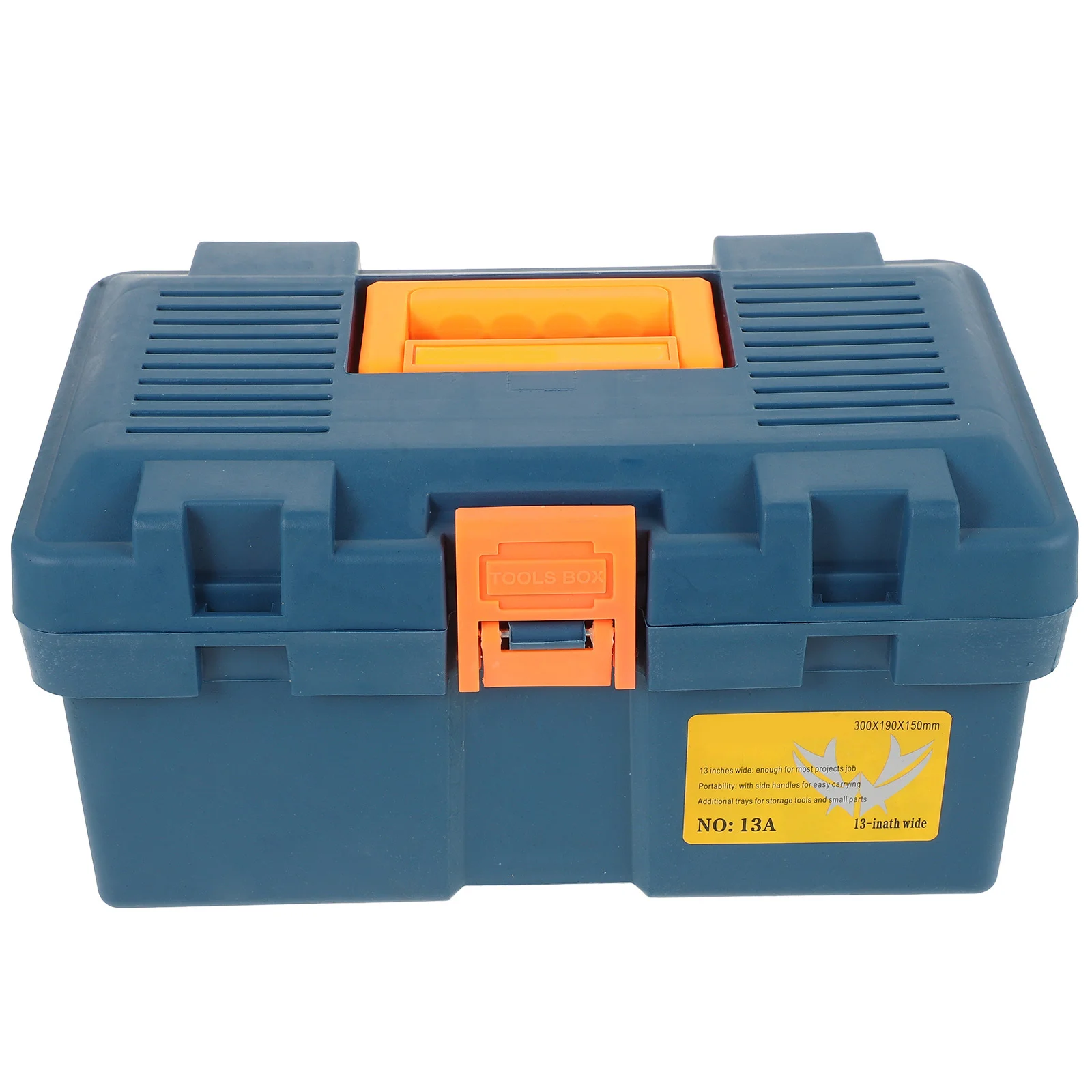 

Box Plastic Durable Storage Case For Repairing Tools Household Organizer Multi-Function Tool Storage Container Office Tool