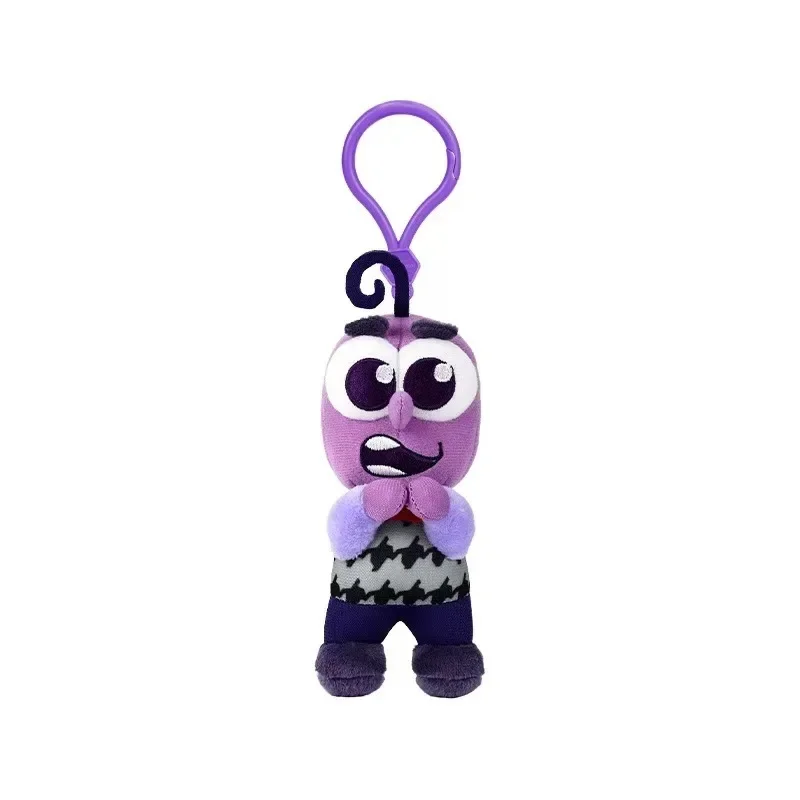 Disney Inside Out Plush Keychain for Children, Cute Anger, Butter Fashion, Car Key Ring, Girl Backpack Pendant, Holiday Gifts, 20ess