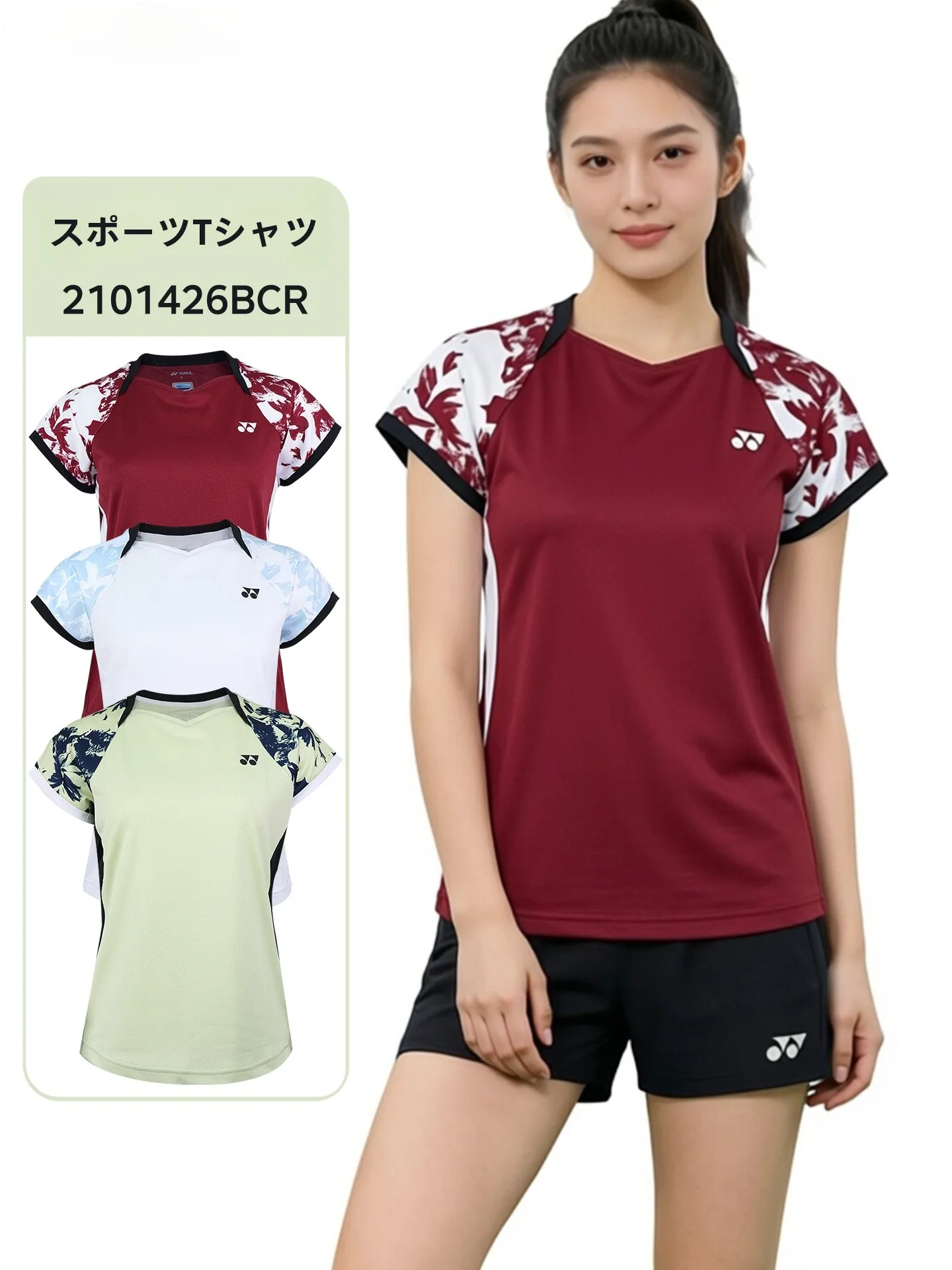 badminton-sports-top-women's-qui-dry-breathable-t-irt-polyester-fiber-absorbent-sweat-ng-ort-sve-t-irt