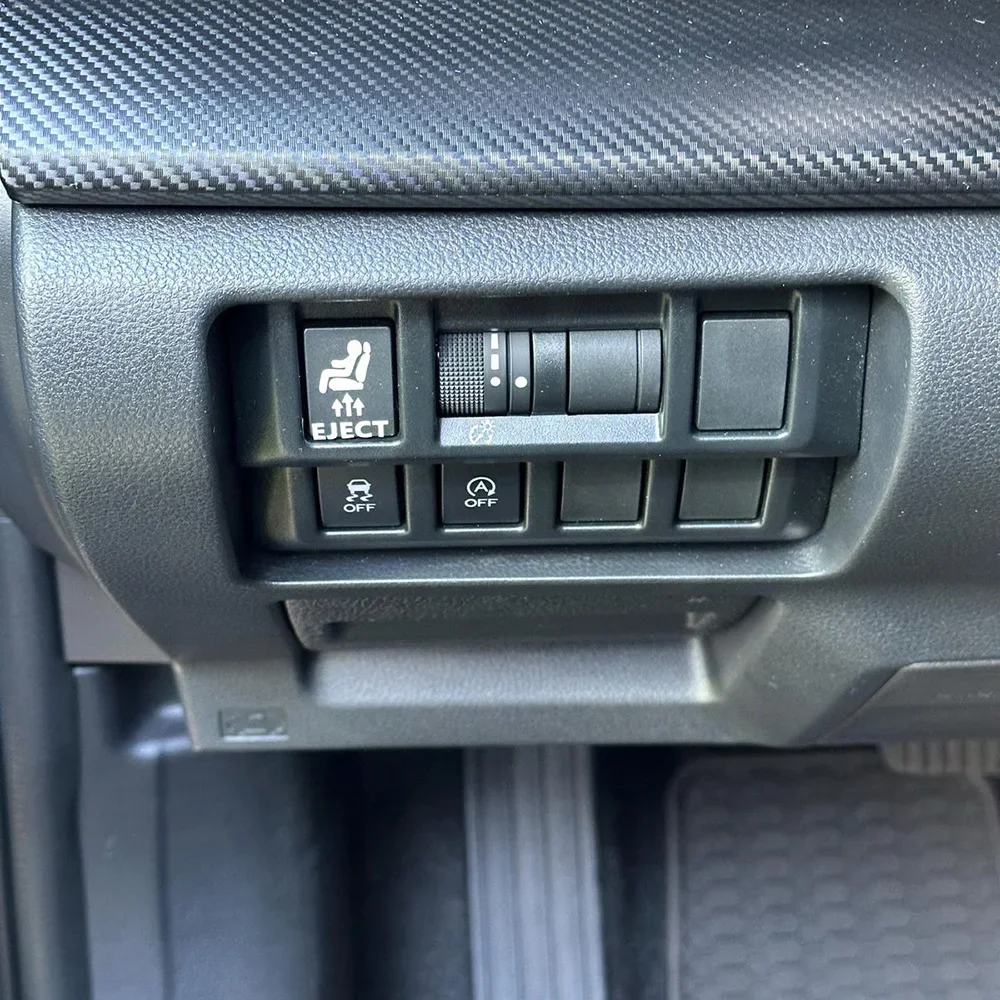 Lustige Autoaufkleber mit gefälschtem Auswurfknopf, leere Vinyl-Aufkleber, kreative Auto-Innendekor-Accessoires – Detail 7