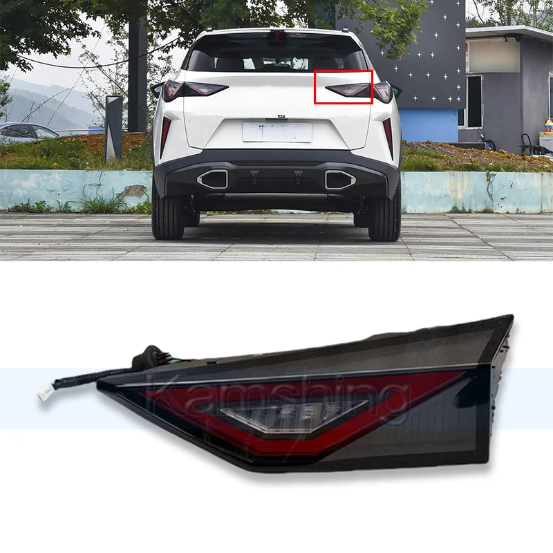 

Kamshing Car Rear Bumper Taillight For GAC GS3 2023-2024 Inner Taillamp Tail Lamp Signal Lamp Rear Brake Light Stop Light