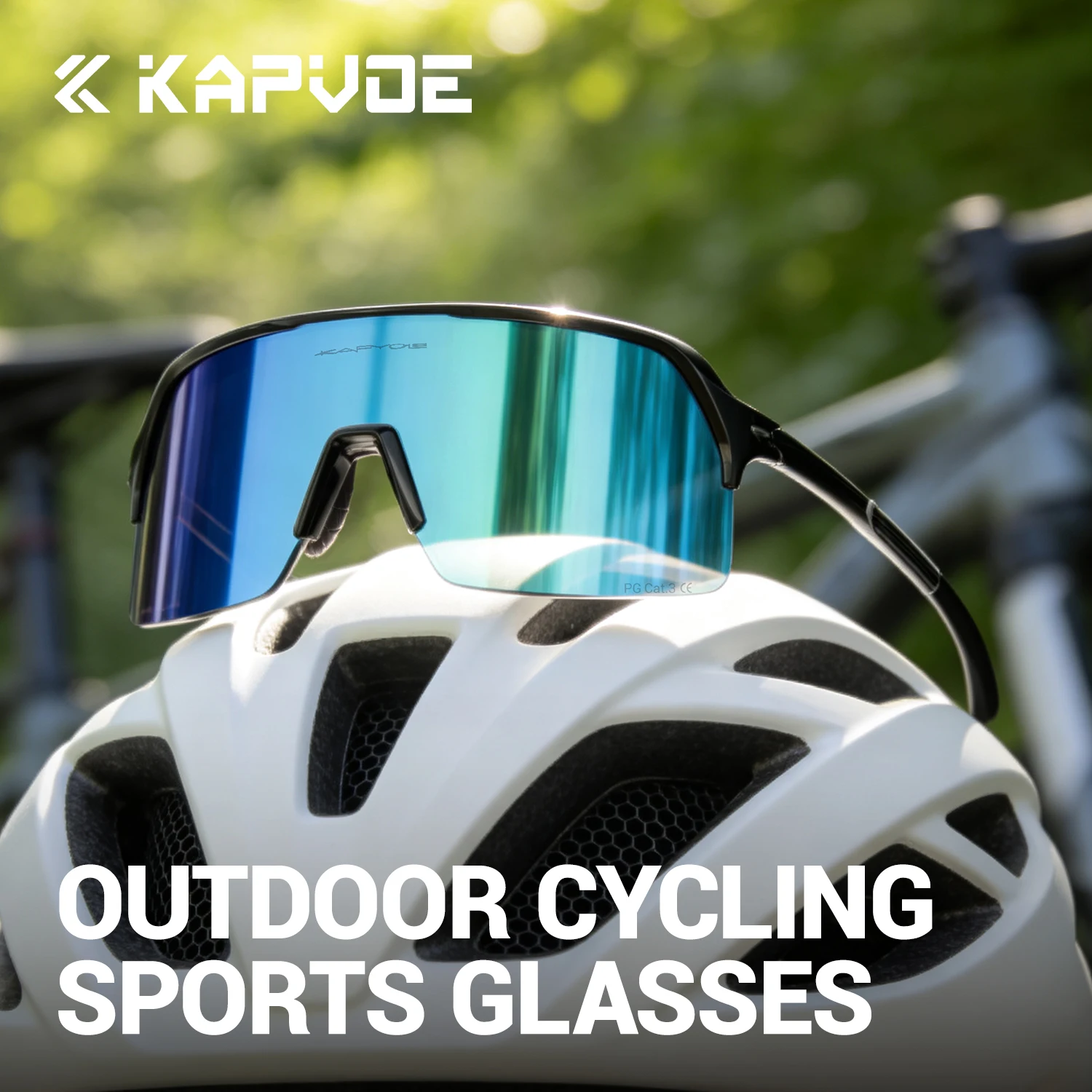 Mountain Biking Sport - نظارات كابفوي للدراجات الهوائية مع حماية
