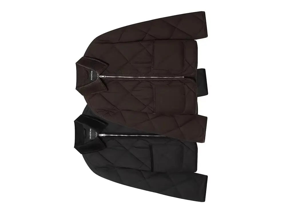 

HH женское зимнее универсальное стеганое пальто с длинными рукавами и лацканами, карманами и молнией, женское повседневное удобное теплое хлопковое пальто