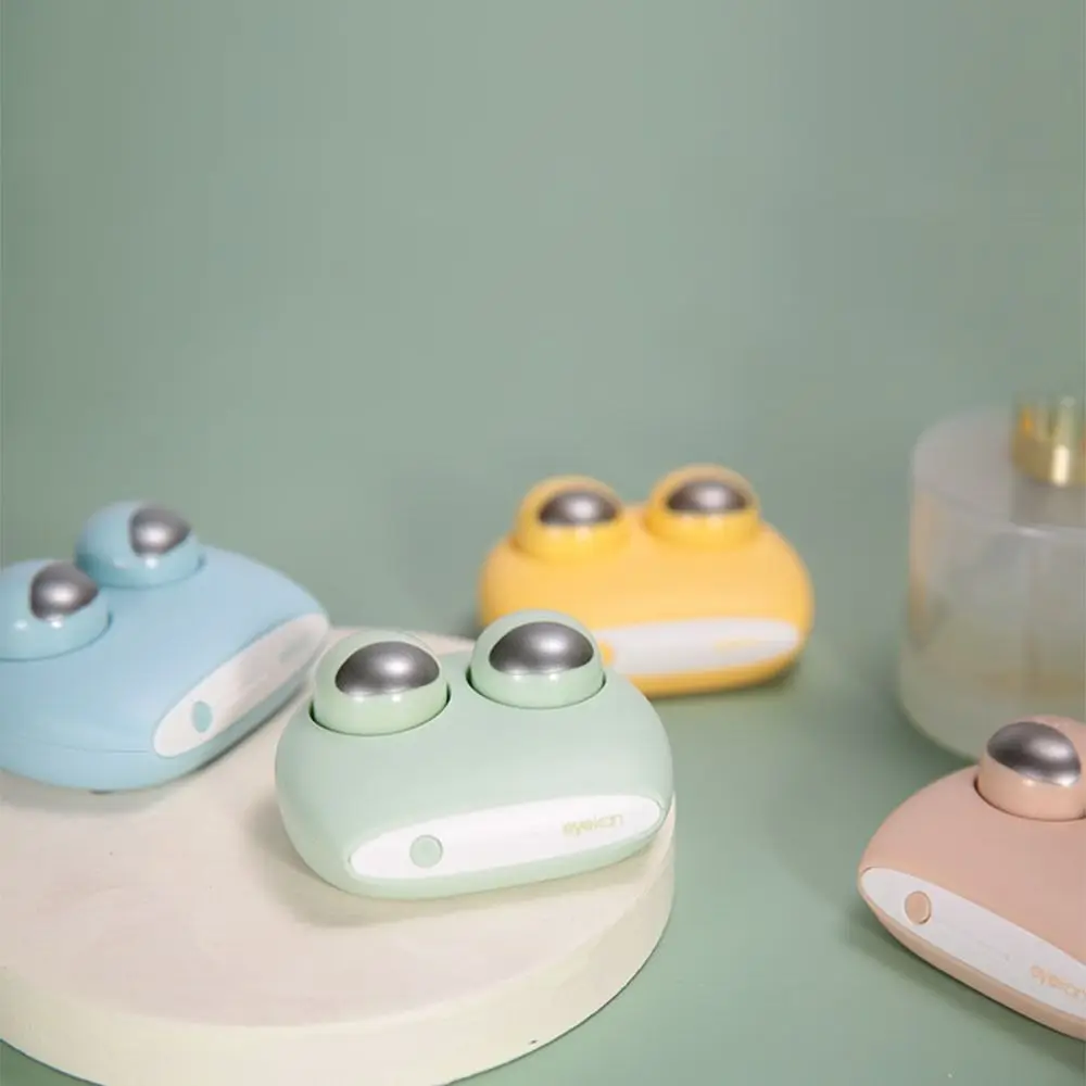 Creative Electric Contact Lens Washer Simple Household Contact Lens Cleaner Eye Shaped Cartoon Frog Ultrasonic Cleaning Machine