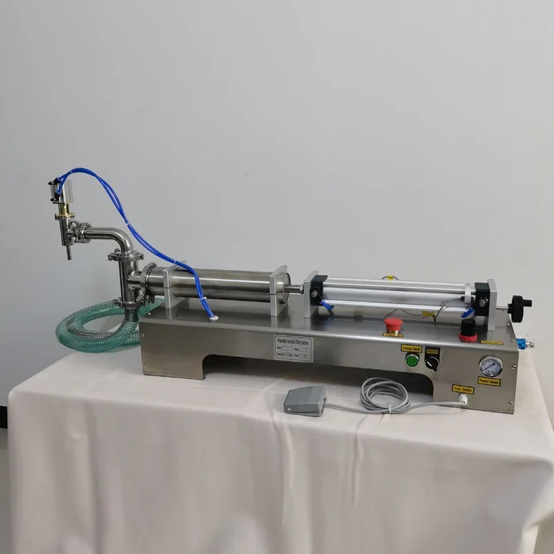 Máquina de enchimento de líquido de garrafa manual pequena semiautomática hummus mel preço da máquina de enchimento de creme cosmético