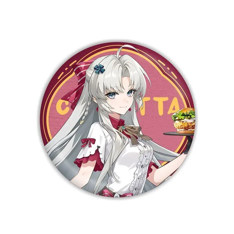 Периферийные вывески "Мин Чао" Колета, Рококо", акриловые прозрачные открытки, Ба Цзи Гу Цзи, декоративные подвески, подарочные волнистые