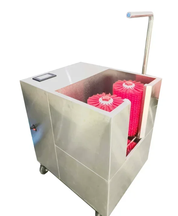 Industrial round brush shoe shine machine cleaning area work boots sole shoe shine machine