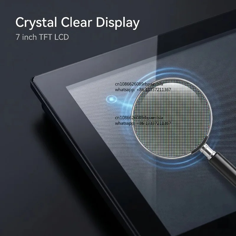 7-Inch HMI Touch Screen Display 800x480 TFT LCD Industrial Control Panel MT8071iE with Ethernet