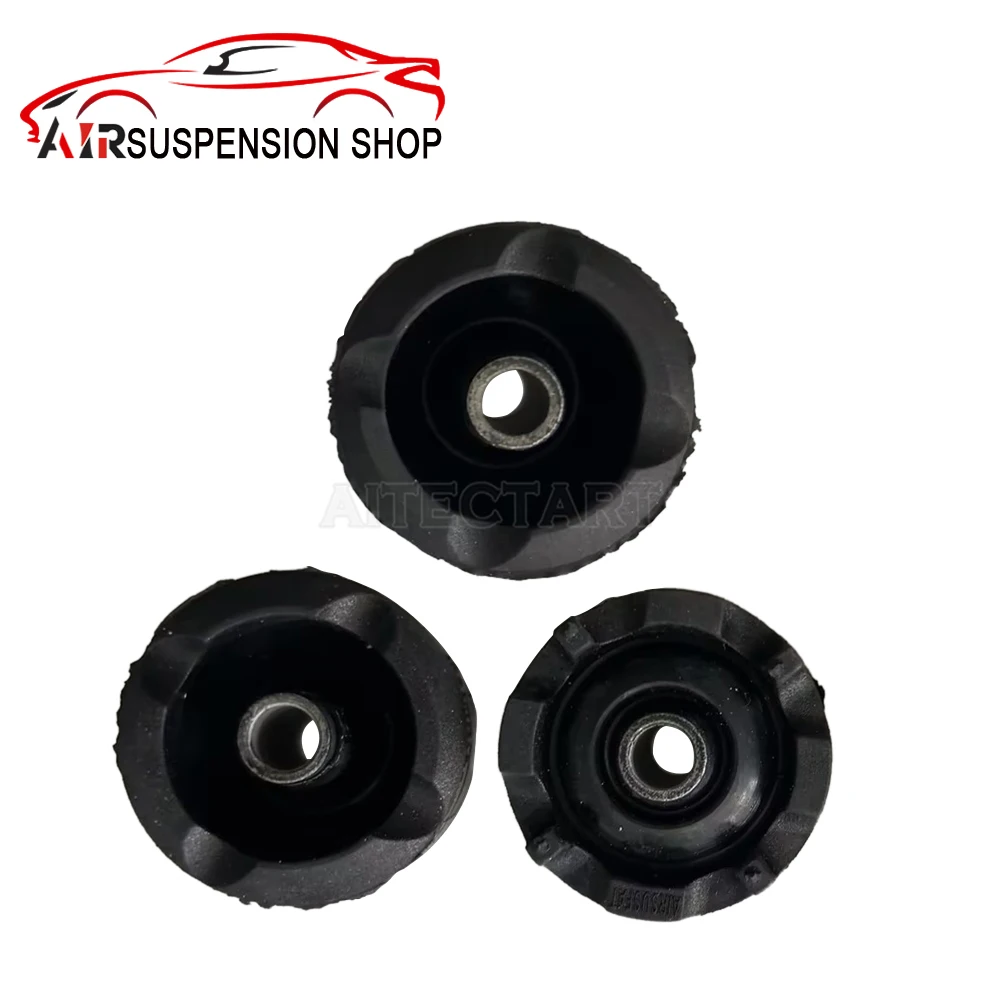 For BMW E39 X5 E53 2corner E66 E65 Air Compressor Bracket, 3x Rubber Mounts - Airsusfat Premium Car Accessories OEM 37226787616