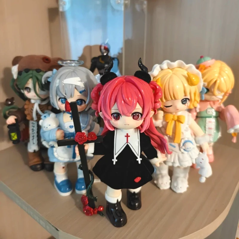 

MIYA Heart'S Limit Blind Box Kawaii Anime Doll MIYA Action Figure Desktop Decor Moveable Doll Mystery Box Collect Girl Gift New