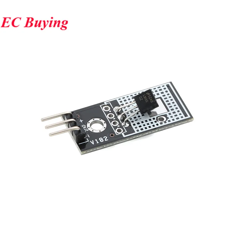 20Pcs/1pc LM35DZ LM35D LM35 Analog Temperature Sensor Module High Voltage Electronic Building Blocks Smart Car For Arduino