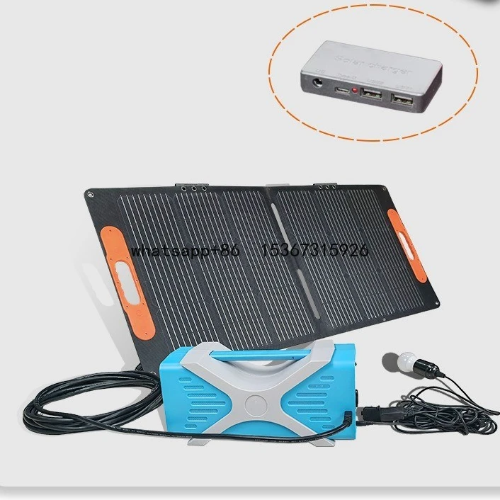 Outdoor solar panel charger 100 150wwattsolar Panels customized Solar Relatsd Products High-quality Off-Grid Solar Energy System