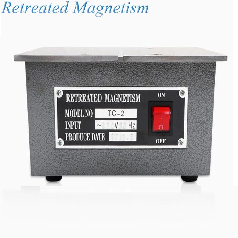 Powerful Demagnetizer Metal Mold Grinder Plane Demagnetization Machine Retreated Magnetism Machine Degaussing Device STC-2