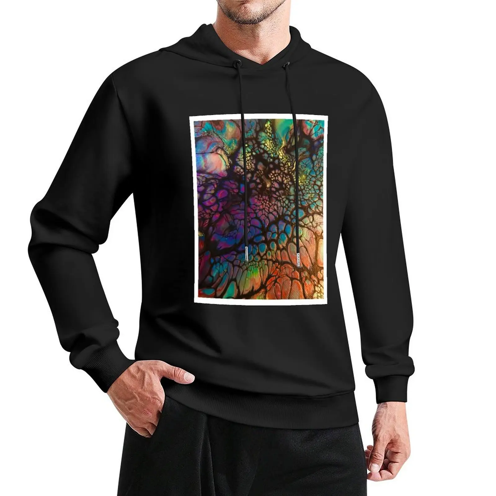 

Coral Reef Pullover Hoodie autumn jacket men pullover