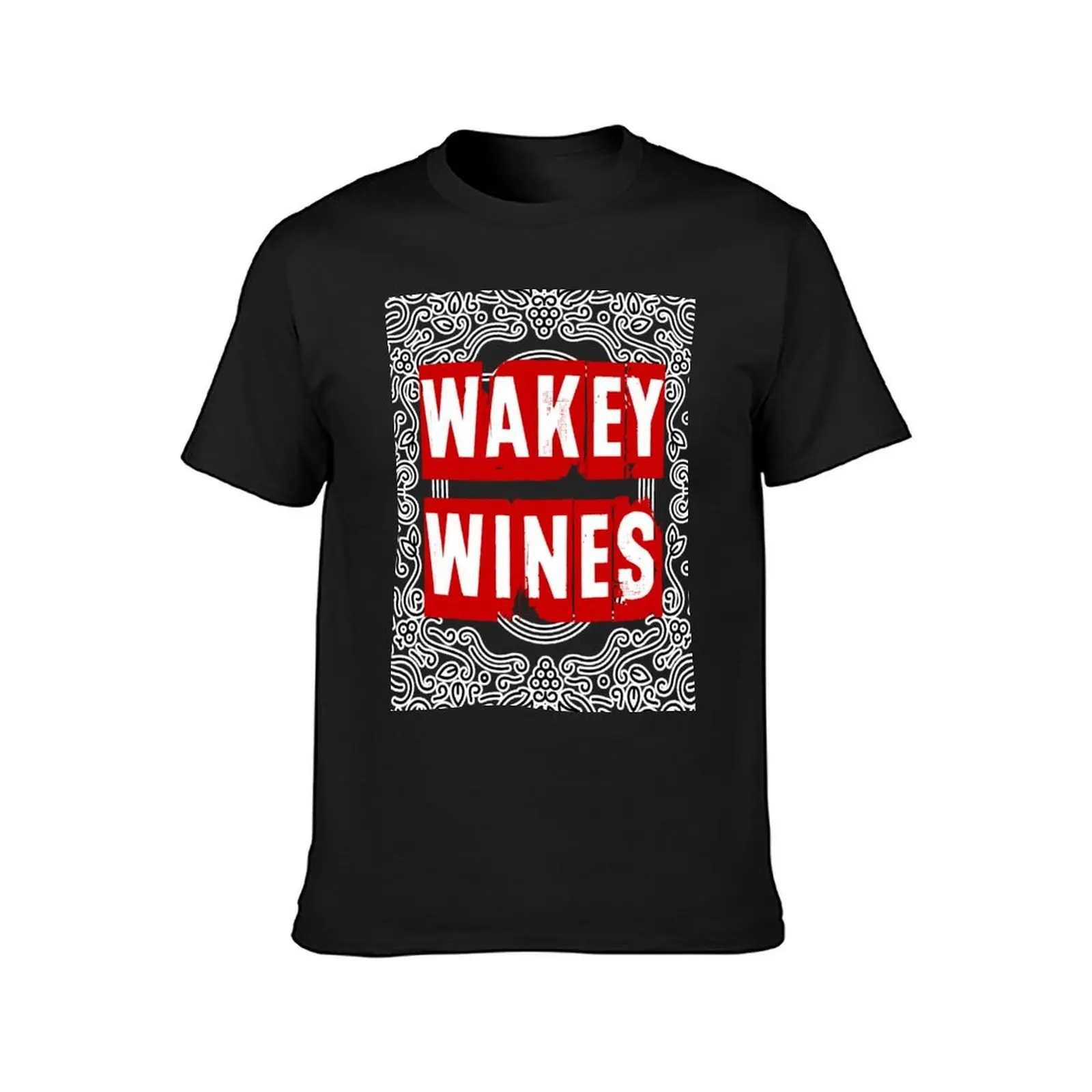 wakey wines T-Shirt tops cute clothes oversized workout shirts for men