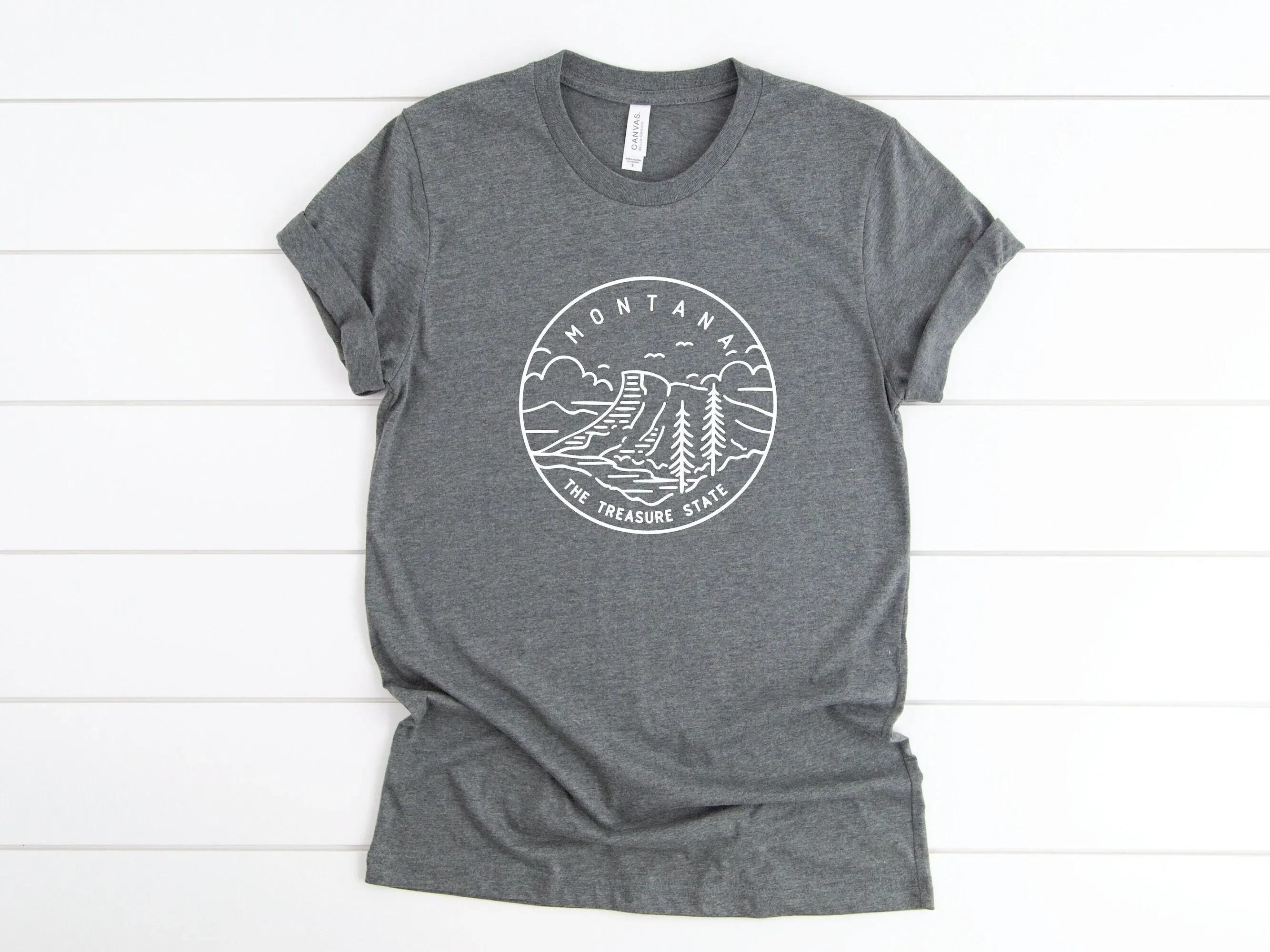 Montana State Motto T Shirt Home Moving To Bozeman Billings Butte Helena Missoula Yellowstone