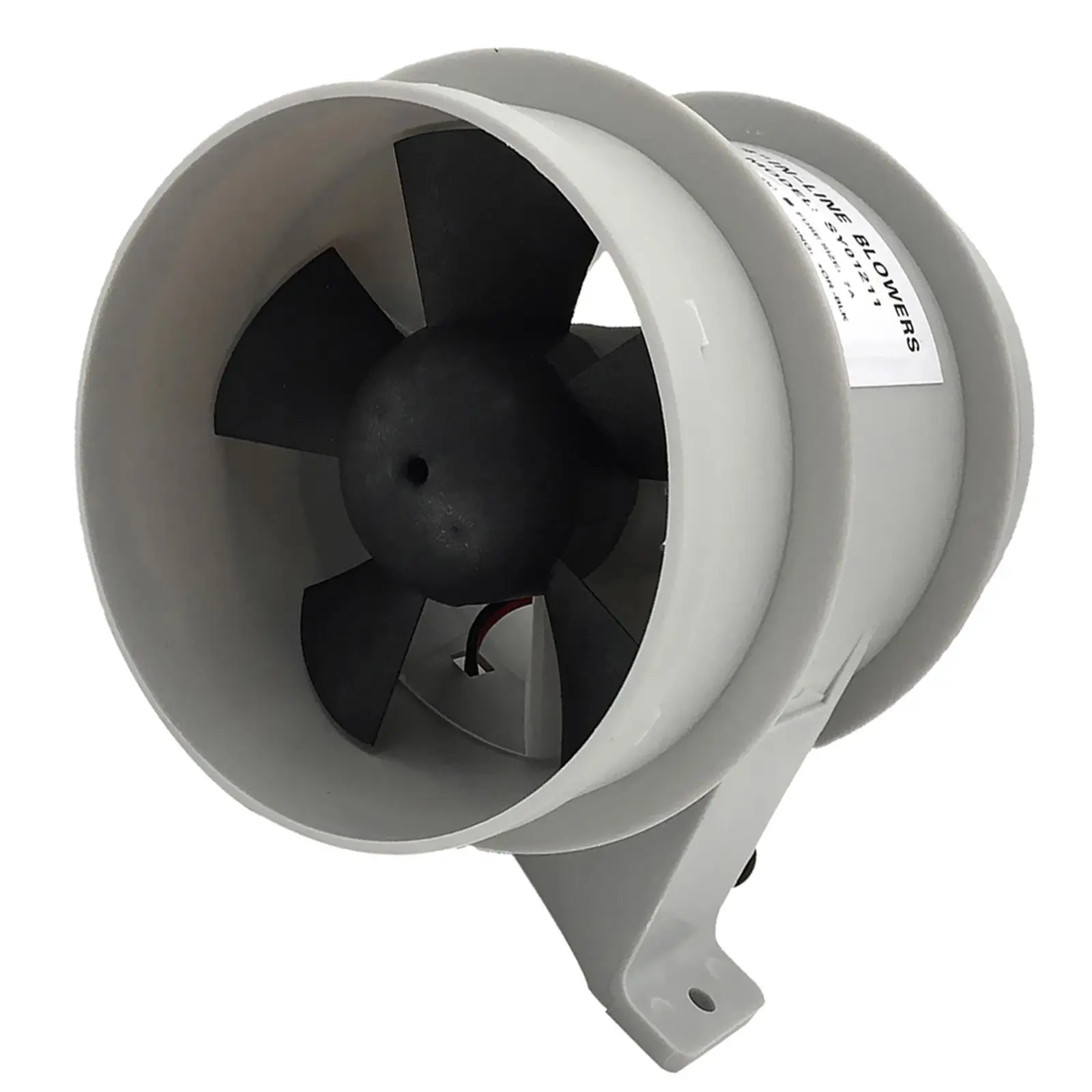 High Air Flow 4 Inch In-Line Bilge Quiet Blower 12 -4inch Dia. Hose Ventilador silencioso silence Marine Pump