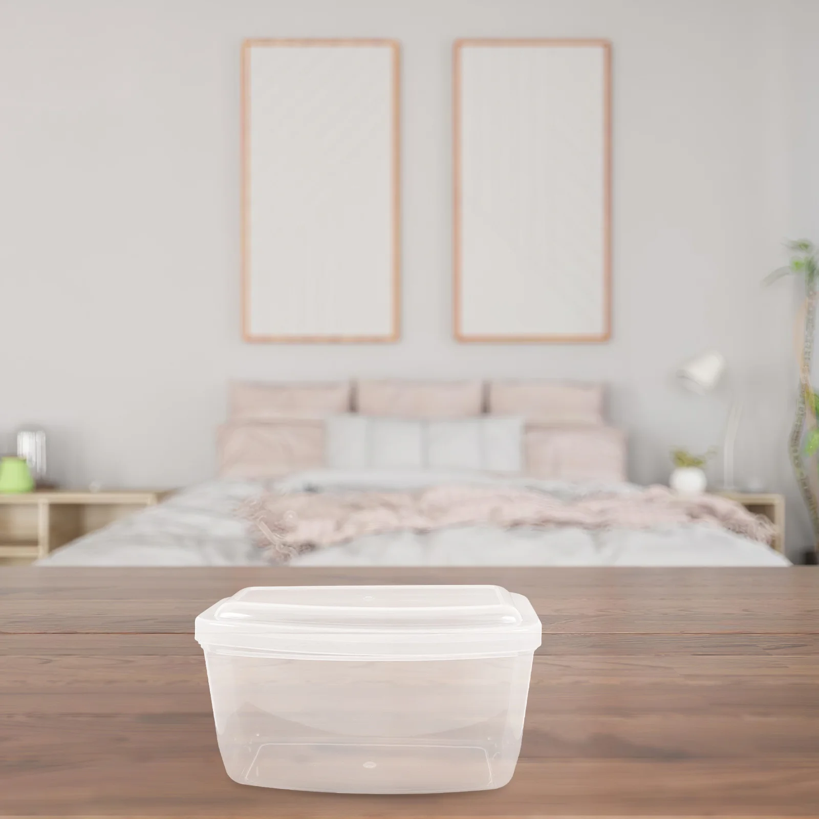 

1pc Snorkel Mask Container Clear Protective Goggles Box For Swimming Diving Gear Storage Portable Waterproof Case Scuba Mask