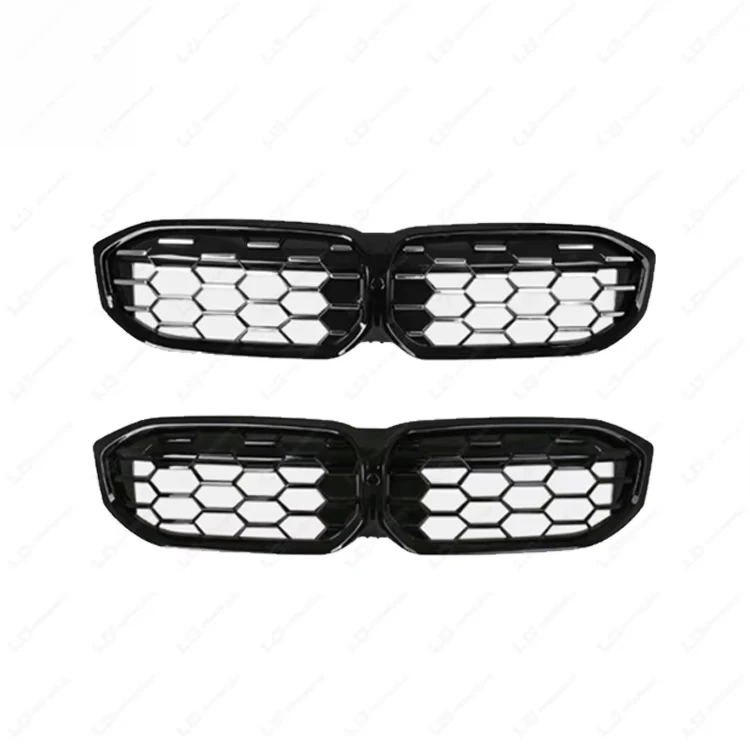 

New Design Diamond Style Front Bumper Grill for BMW 3 Series G20 LCI ABS Material Silver Star Grill From 2021 to Now