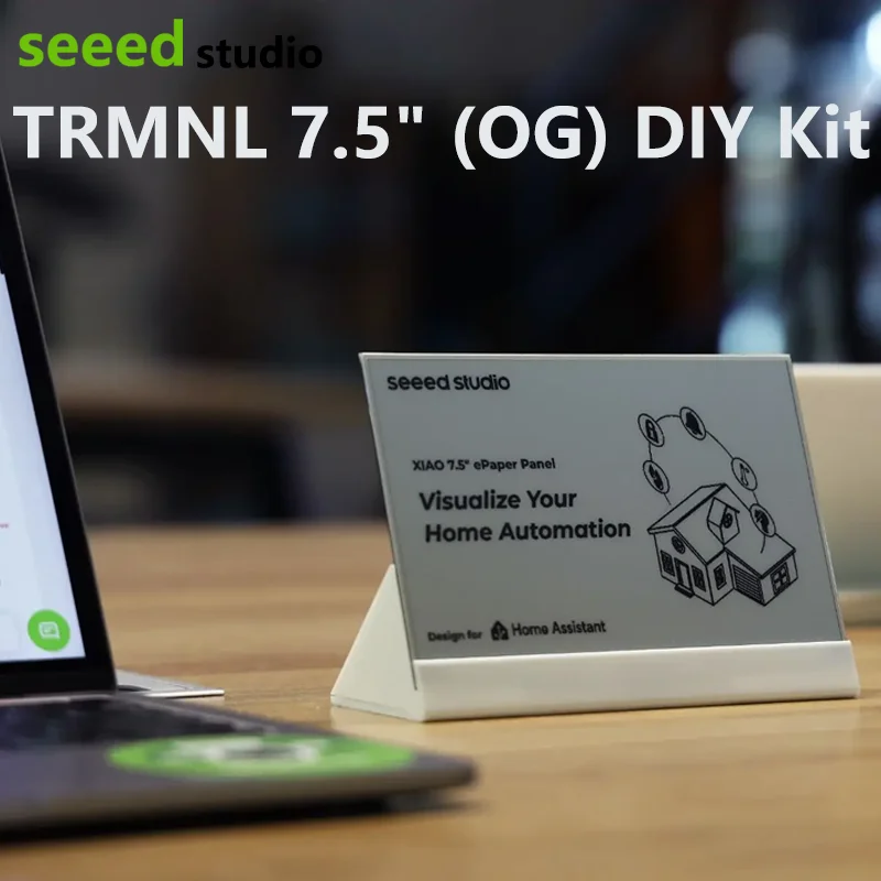 

New TRMNL BYOD 7.5" (OG) e-ink DIY Kit Monochrome e-ink Display 800x480 XIAO ESP32-S3 PLUS Arduino Compatible