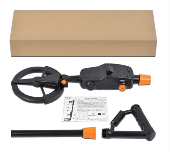 7,4 Zoll Leichter Wasserdichter Kinder-Metalldetektor, Verstellbare 24 "-35 " Suchspule Golddetektor für Junioren – Detail 10