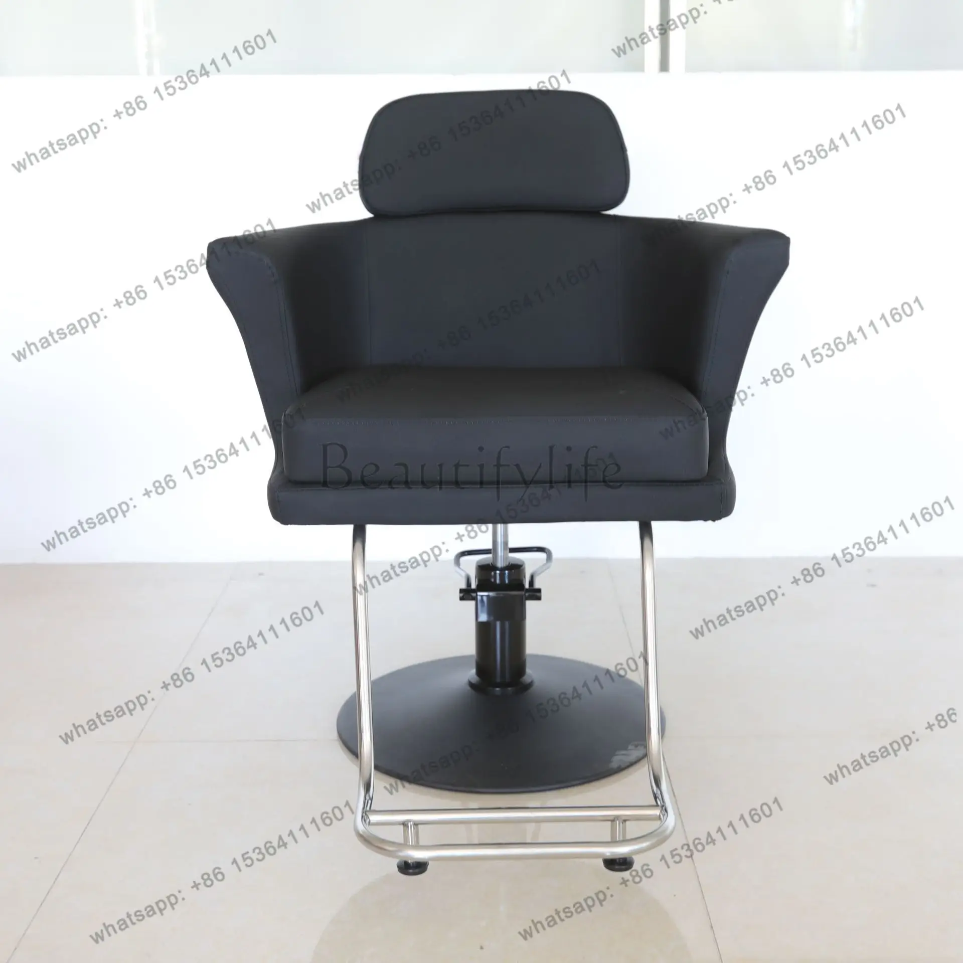 

Chair hair salon special hair salon chair simple rotating lift perm dyeing hair cutting stool